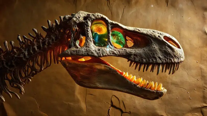 Here’s the concise sentence:Dinosaur skull reveals ancient air sacs