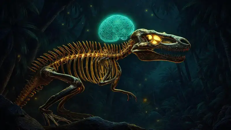Glowing troodontid reveals ancient
