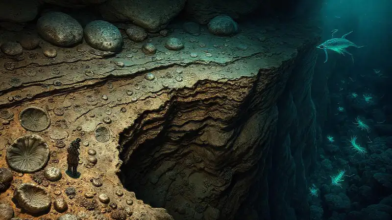 Here’s a concise option:Ancient ocean reveals prehistoric life