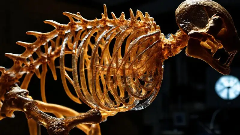 Here’s a single-sentence response:“Ancient skeleton reveals intricate