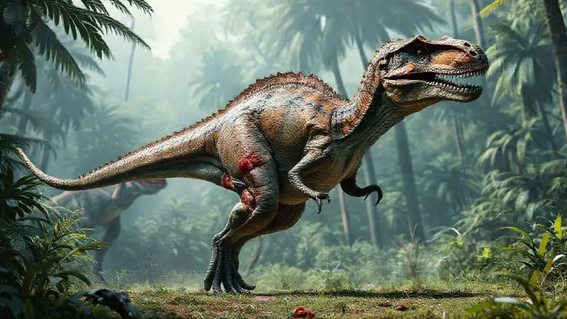 Majungasaurus ran
