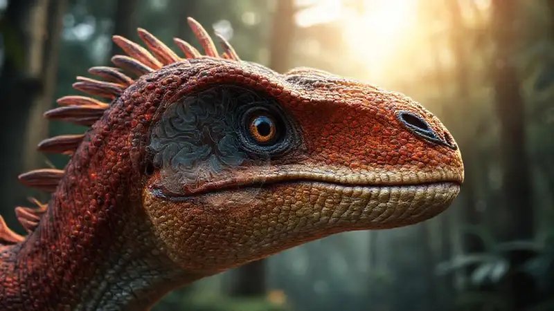 Heres the single-sentence response:Vibrant theropod reveals intricate sensory details