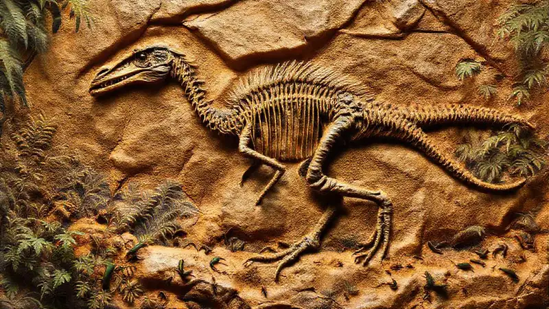 Heres a concise single-sentence response:Archaeopteryx showcases a feathered dinosaur’s ancient life