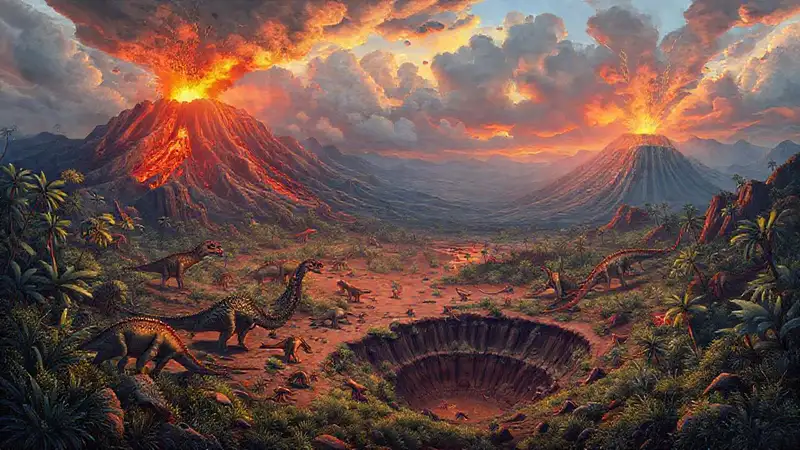Ancient landscape reveals dinosaur wonders vividly
